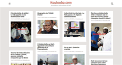 Desktop Screenshot of koulouba.com